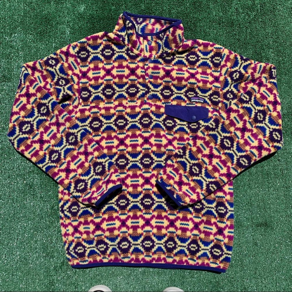Patagonia Synchilla Printed Fleece Jacket